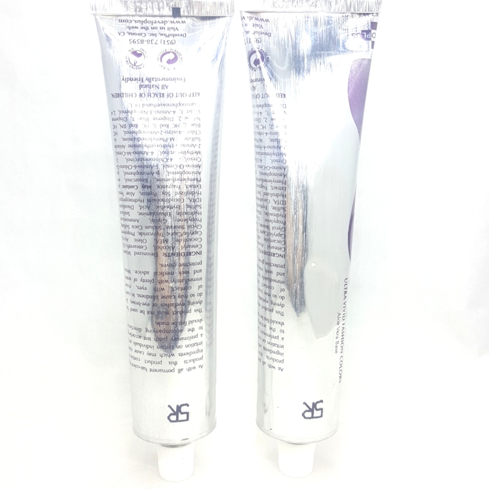 2PCS satin ultra-vivid fashion colors #5R Light Brown Auburn